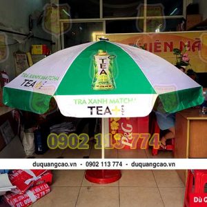 Dù quảng cáo trà xanh
