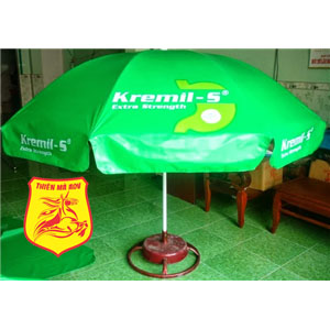 Dù quảng cáo in lụa